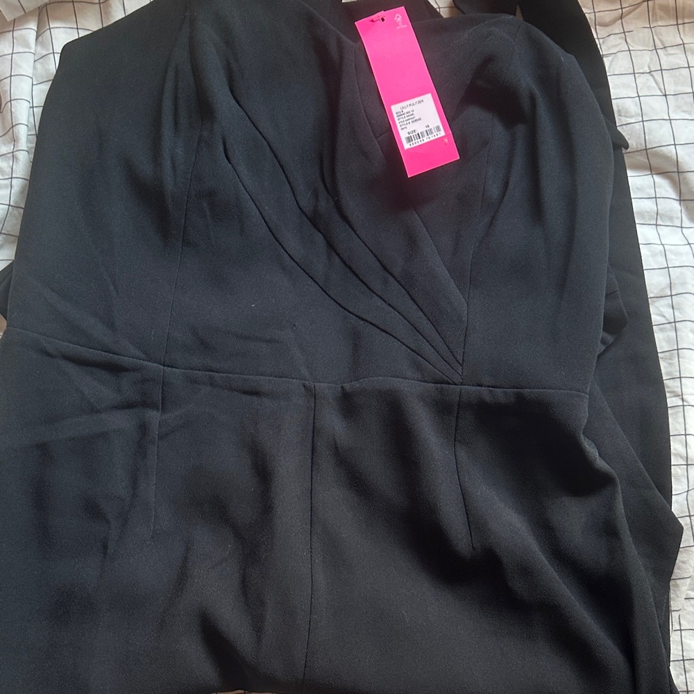 Lilly Pulitzer Black Strapless Jumpsuit - Picture 3 of 4